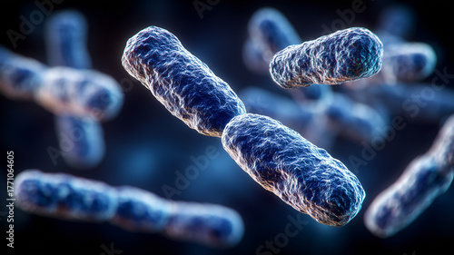 Rod shaped Bacteria illustrating microbiology, infection pathways, and antimicrobial research for healthcare and safety.

