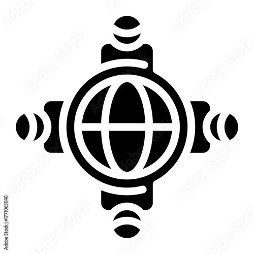 humanitarian Solid icon