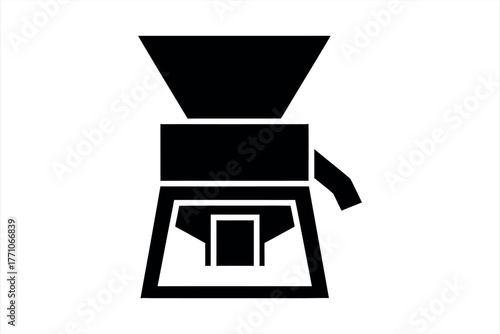 Industrial Grinding Machine Icon