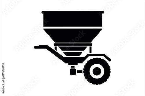 Spreader Black and White Icon
