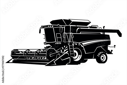 Agricultural Combine Harvester Machine