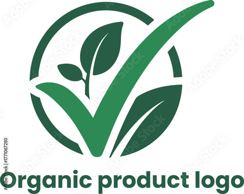 Organic product logo