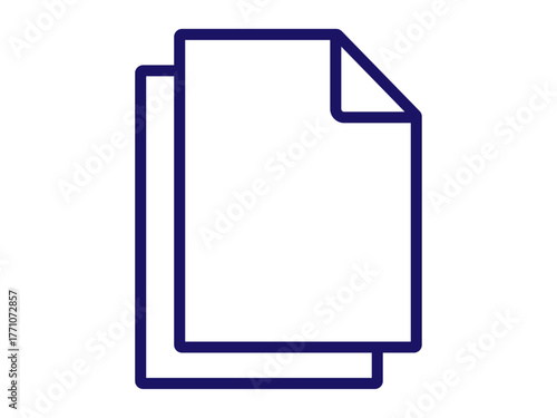 複製のアイコン（コピーのマーク）