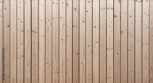 Light Natural Wooden Plank Wall Texture backdrop, Vertical Timber Panel Background for Design and Interior