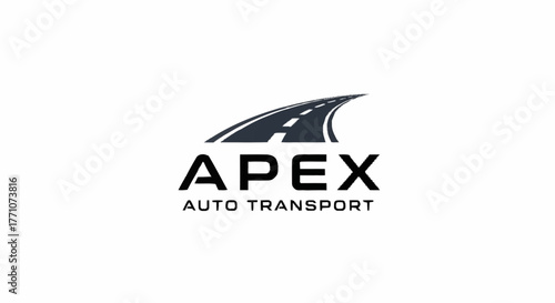 Apex Auto Transport logo with a stylized highway graphic.