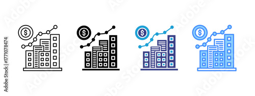 Ipo icon set multiple style collection