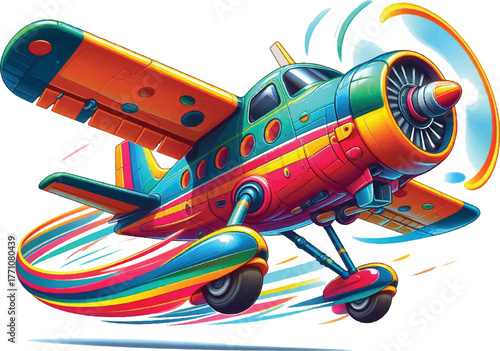 Kind of propeller airplane