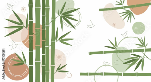 bamboo vector illustration