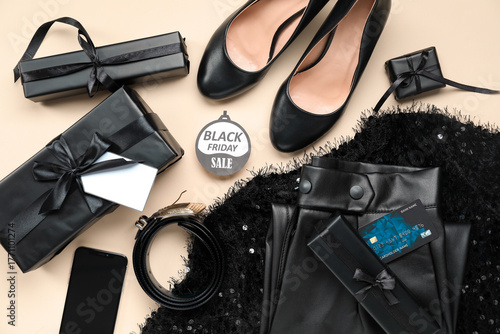 Composition with stylish fe...