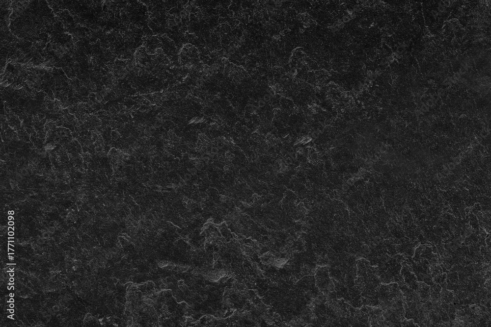 Fototapeta premium Dark grey black slate background or texture.
