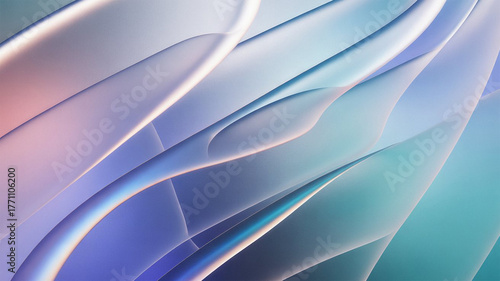 Frosted Glass Flow Abstract Gradient Texture