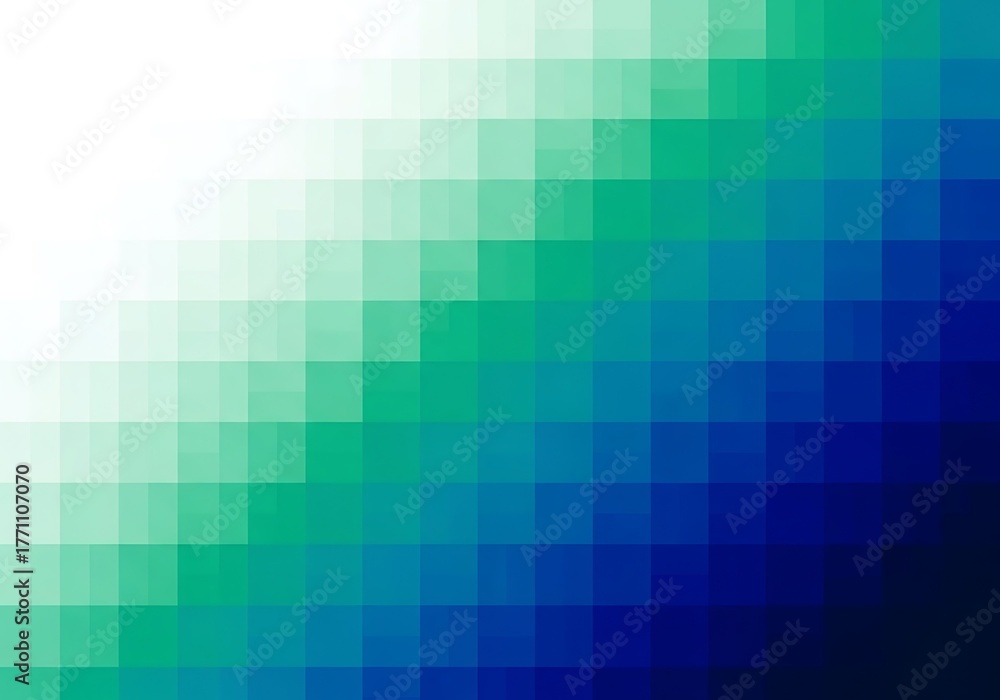 Fototapeta premium Abstract gradient pixel art diagonal pattern