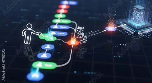 Data-Driven Pathways Visualizing Human-Robot Collaboration and Processing in Modern Systems