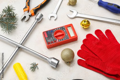 Electrician's supplies with...