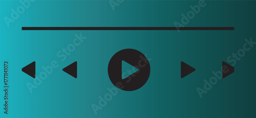 Minimalist Sound Wave Music Player