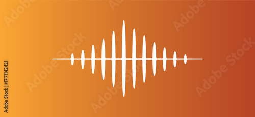 Music Player Interface on Brown Background