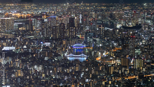 Photography Beautiful panorama of Tokyo in Tokyo,Japan on september 29th 2025