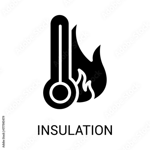 Heat Protection Temperature Control Symbol