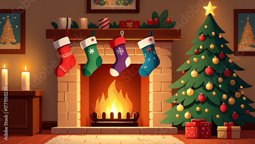 Abstract colorful vector design with vibrant red green and blue hues