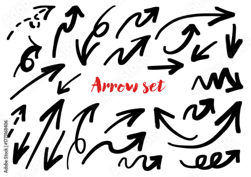 Arrow illust set 01