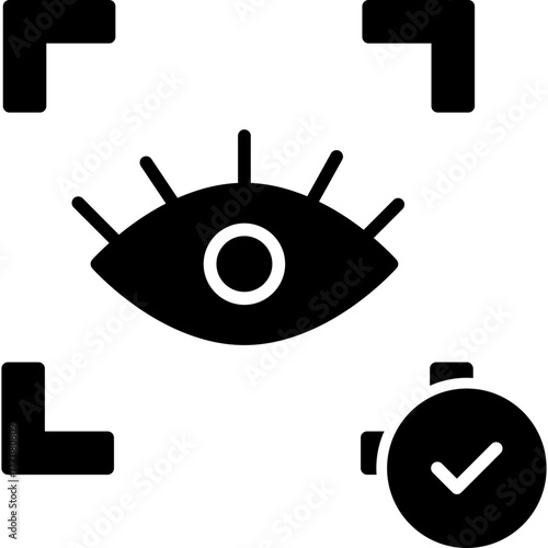 Eye Recognition Icon