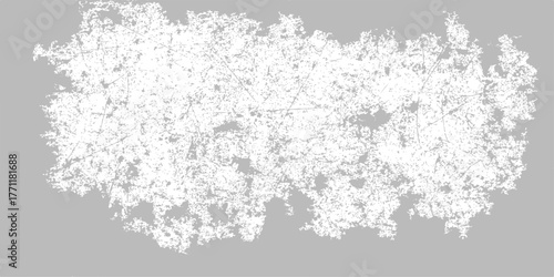 Black and white abstract grunge texture pattern on an old dirty wall surface