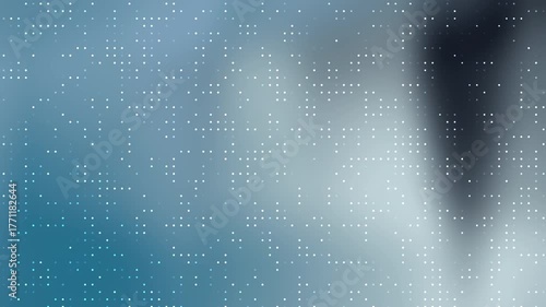 navy background digital dots animation