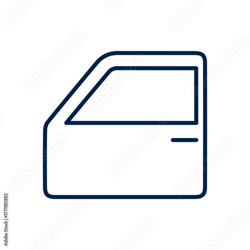 Car door vector illustration icon design trendy