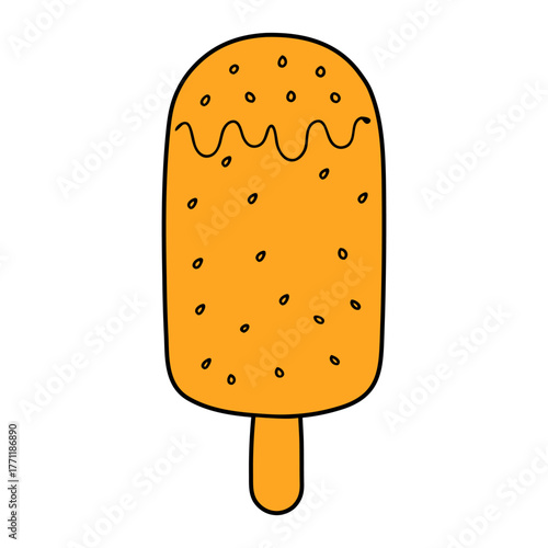 ice cream colorful design