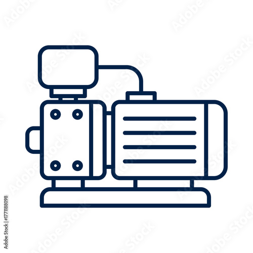 Water pump vector illustration icon design trendy