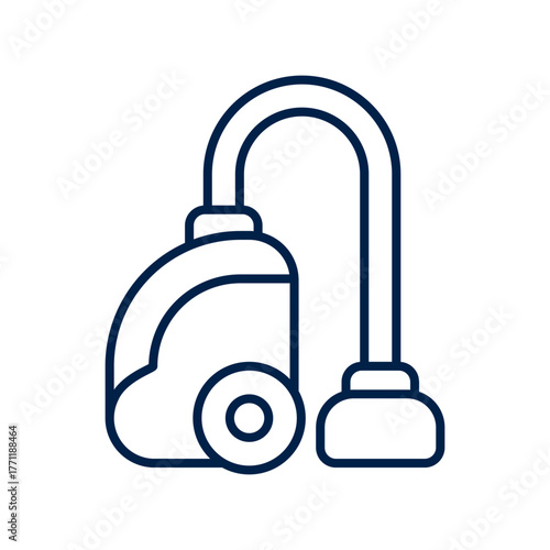 Vacuum cleaner vector illustration icon design trendy