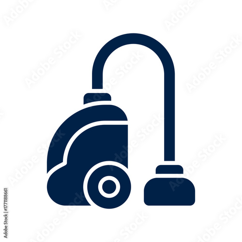 Vacuum cleaner vector illustration icon design trendy