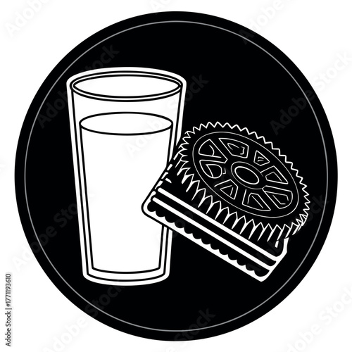 National Tim Tam Day black color design, solid white background (1).eps