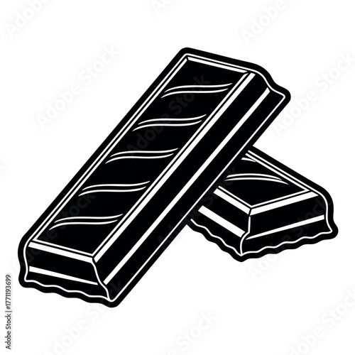 National Tim Tam Day black color design, solid white background (11).eps