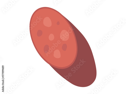 Bologna Sausage Sliced
