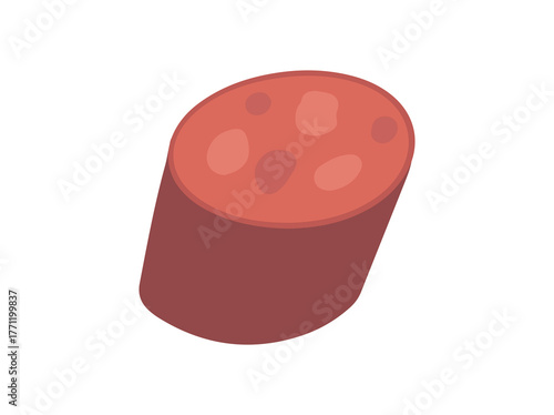 Bologna Sausage Sliced
