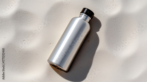 Reusable metal water bottle...