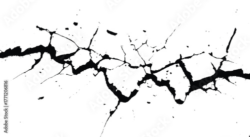 Grunge texture, Grungy effect dirty, black and white half tone, rough, abstract, abstract backgrounds, horizontal illustration. 