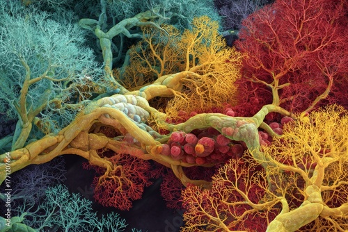 Neurotransmitter fluctuations and vascular tone.