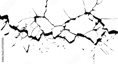 Cracked earth desert texture. Cracked earth, desert texture abstract vector background. 