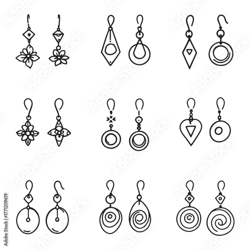 Dangle Earrings Sparkle Gracefully With Every Movement
