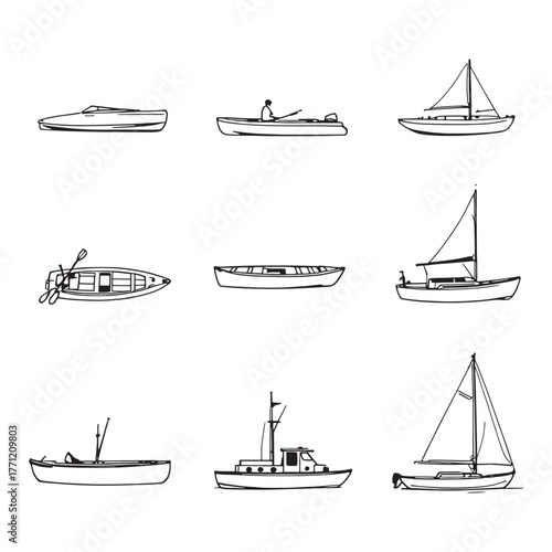 Dinghy explores hidden coves and islands