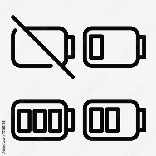 battery status for icon designer or web developer