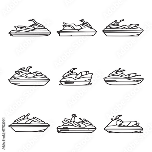 Jet Ski Racing Thrills On Open Water