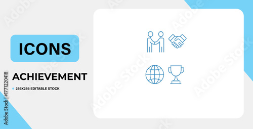 abstract web label set vector illustration design