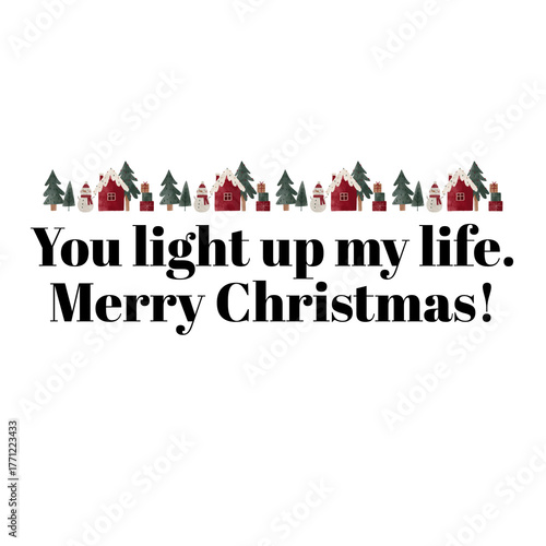 Christmas Sentiment Quotes | Printable Christmas Cards & Stickers | Holiday Typography