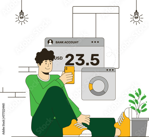 Bank Account Mobile Phone Balance