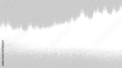 Gray white speckled abstract background vector