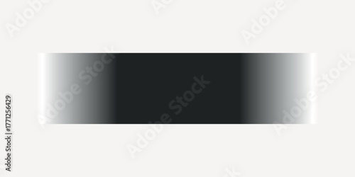 Gradient rectangle shape collage element vector