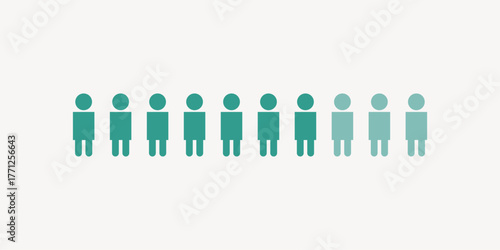 People characters, business design element vector